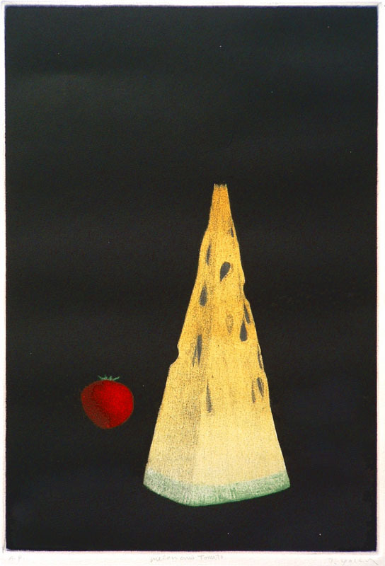 Melon and Tomato by Tomoe Yokoi | Annex Galleries Fine Prints