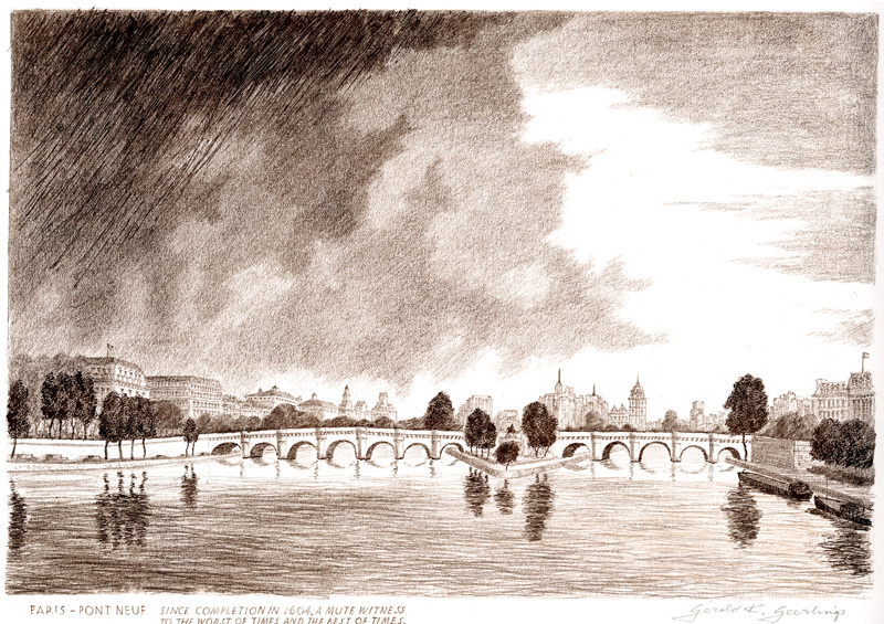 Paris - Pont Neuf by Gerald Geerlings