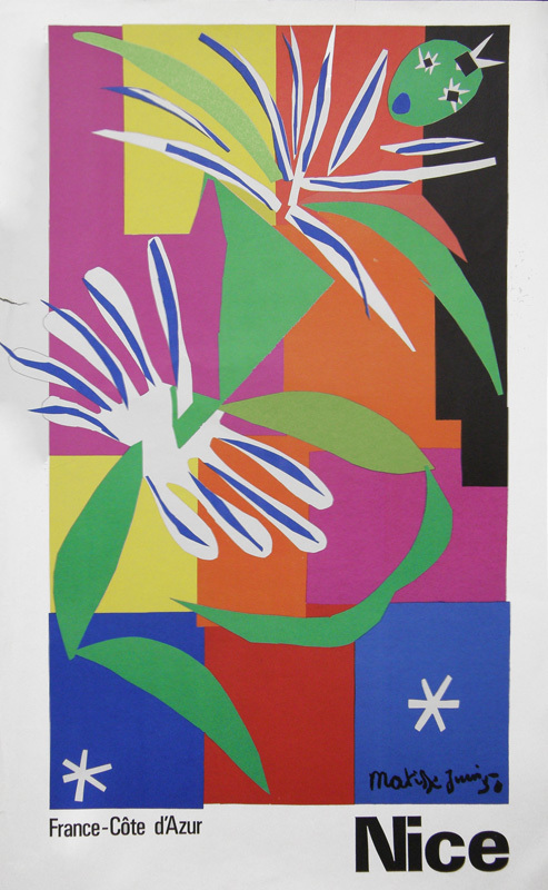 France - Côte dAzur - Nice  / Musée Matisse / La Danseuse Creóle (Gouache et Papier Découpé) by Henri Matisse