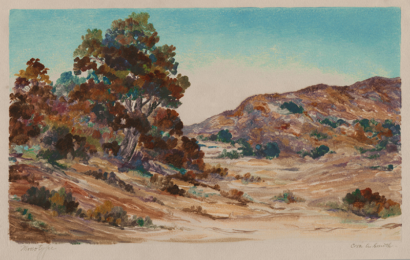 Untitled (Southern California Landscape) by Cora A. Smith