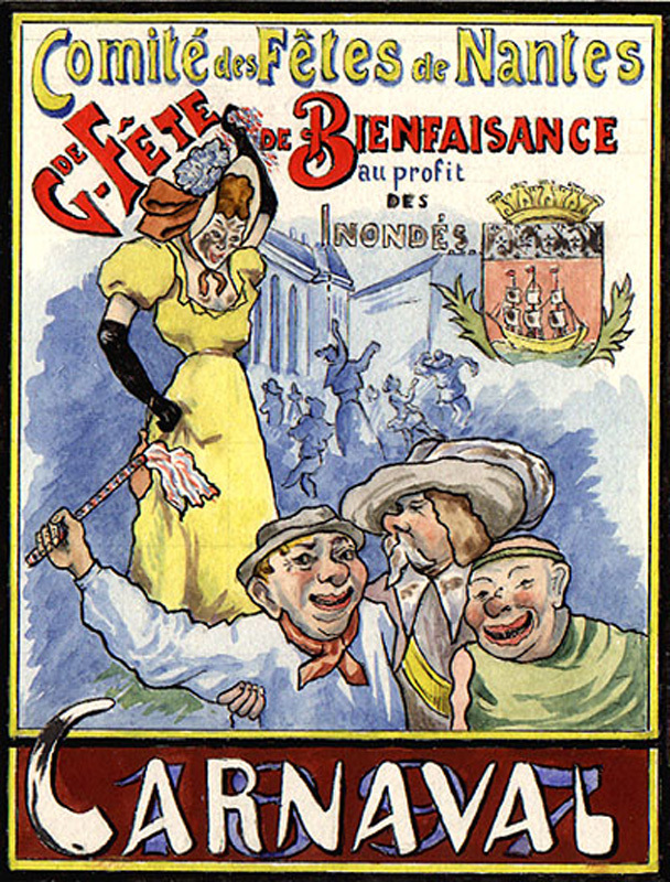 (Comité des Fêtes de Nantes after F. Boursier) by Christophe Adrien (Count) Regley de Koenigsegg