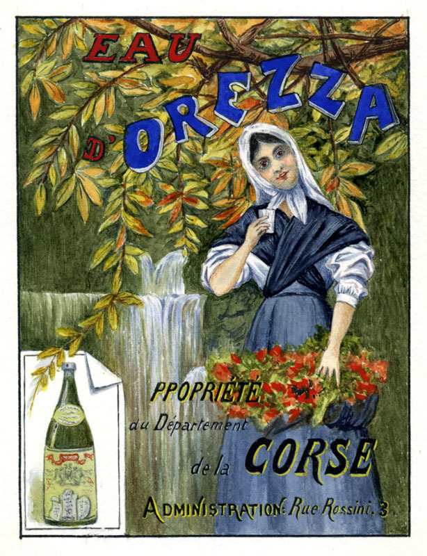 Eau dOrezza - Corse (after P. Ribera) by Christophe Adrien (Count) Regley de Koenigsegg