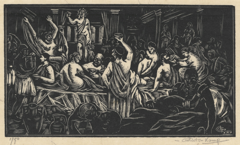 Bacchanalia by Hendrik Glintenkamp