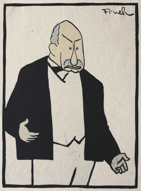 Barney Bernard, from Stage Folk by Alfred Frueh