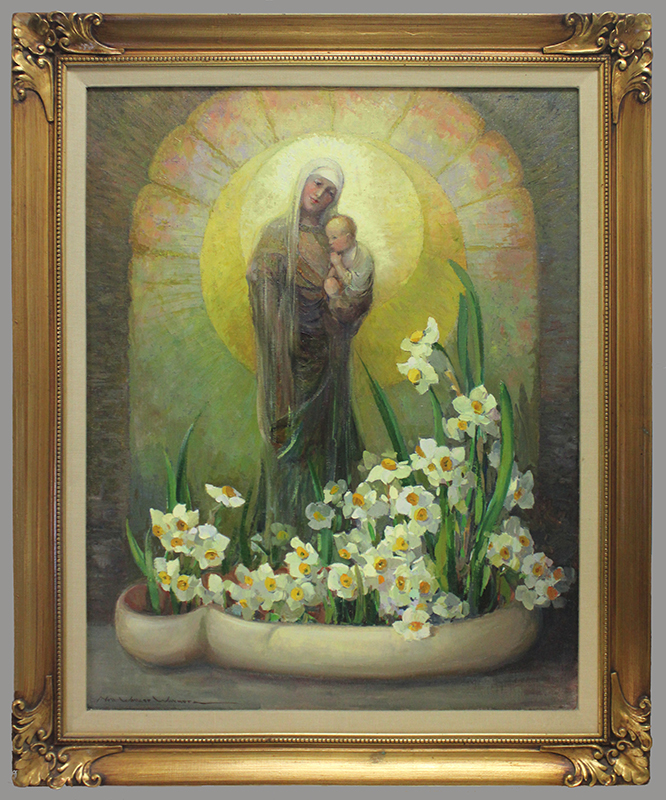 Golden Madonna by Nell Gertrude Walker Warner