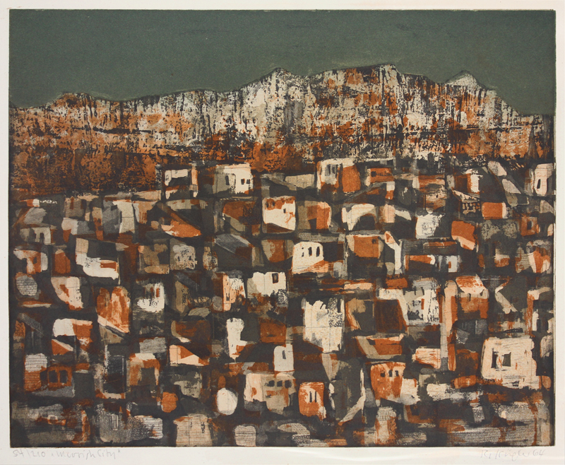 Moorish City by Rudolf Kugler