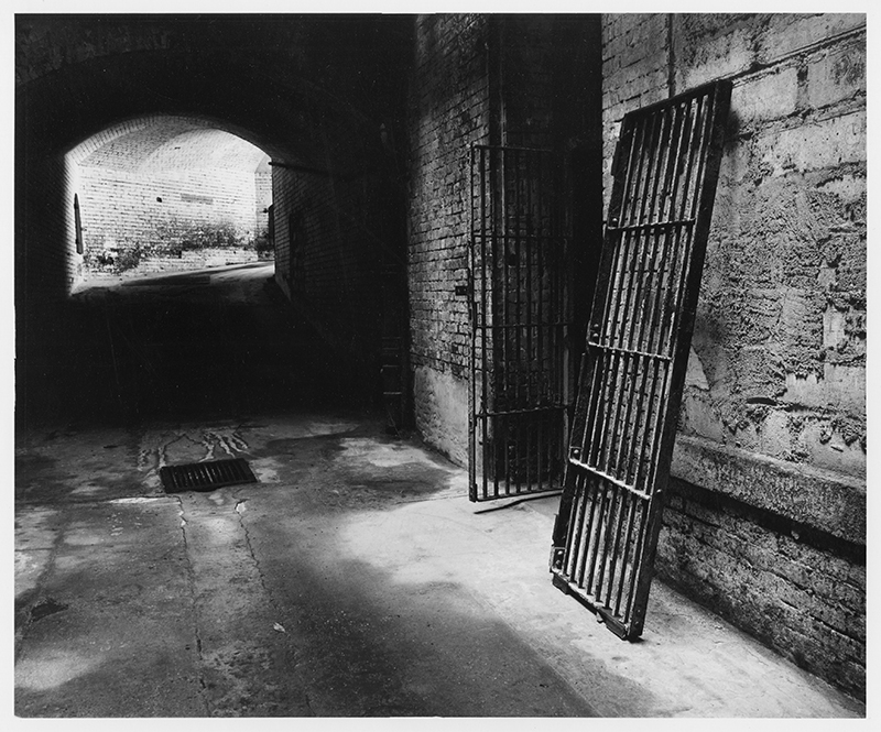 (Cell Gate Alcatraz) - from Island of the Pelicans: A Photographic Essay of the Island of Alcatraz by John Douglas Mercer