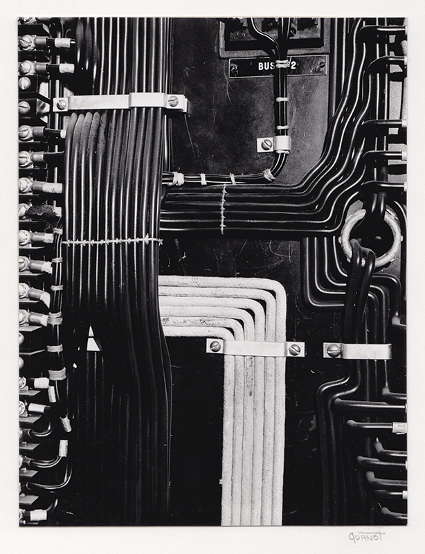 Wiring Leading to Control Meters - Newark by Bill Quandt