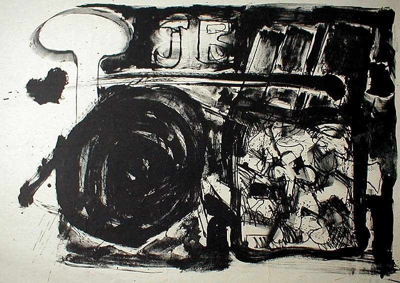 Untitled abstraction by James Hiroshi Suzuki