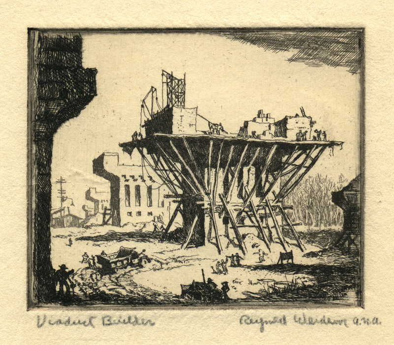 Viaduct Builder by Reynold Henry Weidenaar