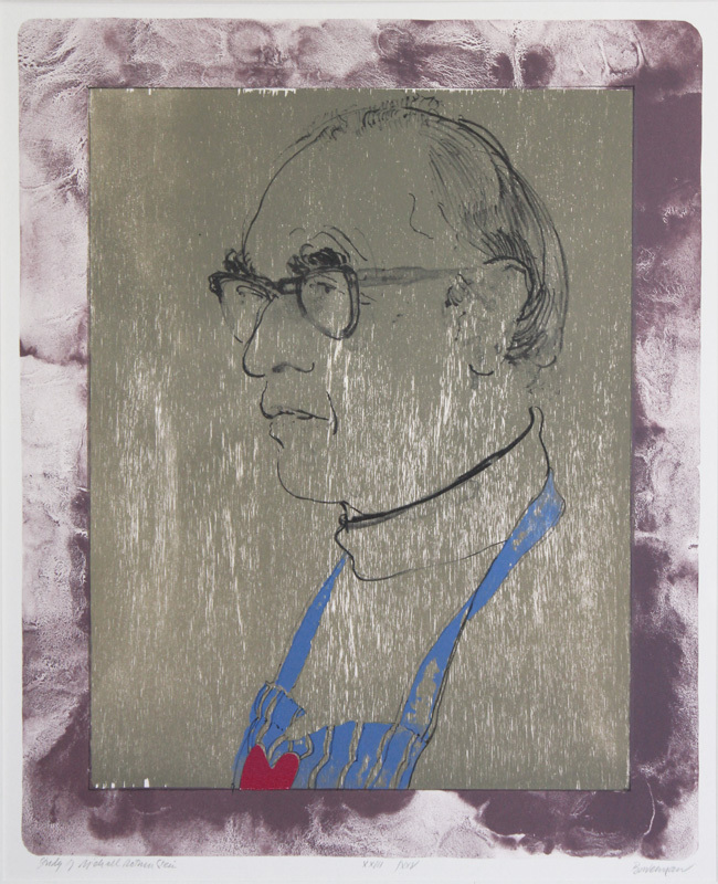 Study of Michael Rothenstein by Harvey Breverman