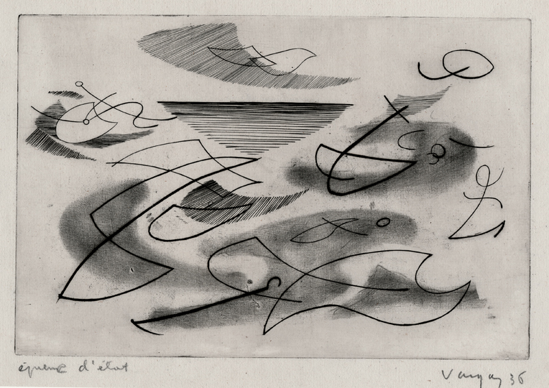 Untitled abstraction by Luis Vargas Rosas