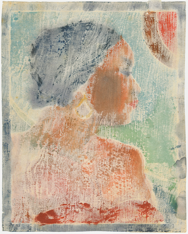 (Portrait of a woman) by Cora May Boone