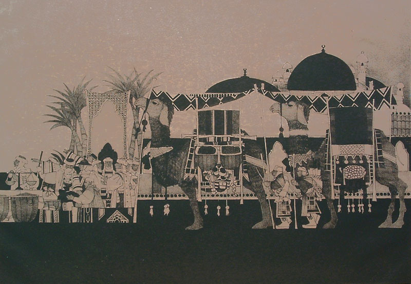 Bazar (sic)   from: The Great Human Race, Traders and Merchants by John Lawrence Doyle