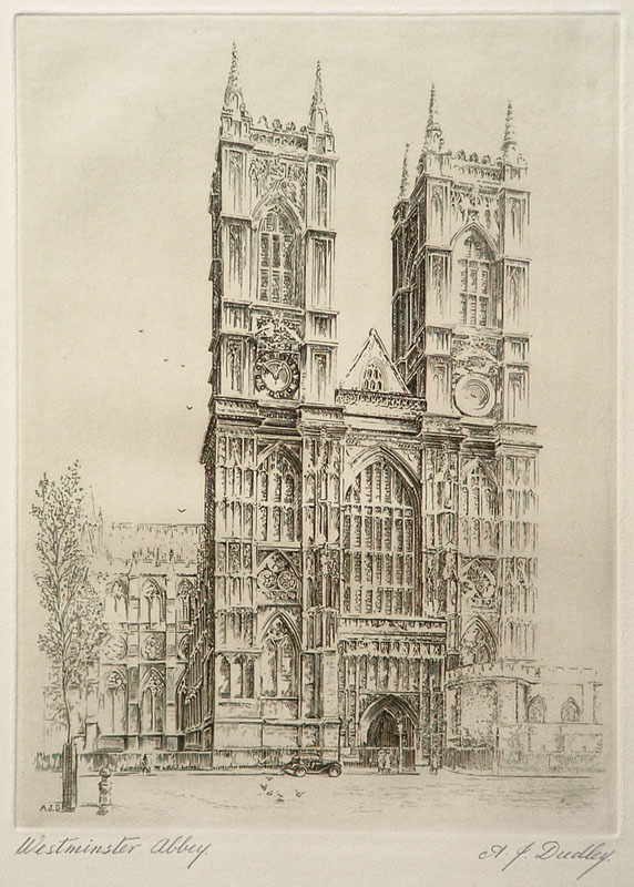 Westminster Abbey by Arthur James Dudley