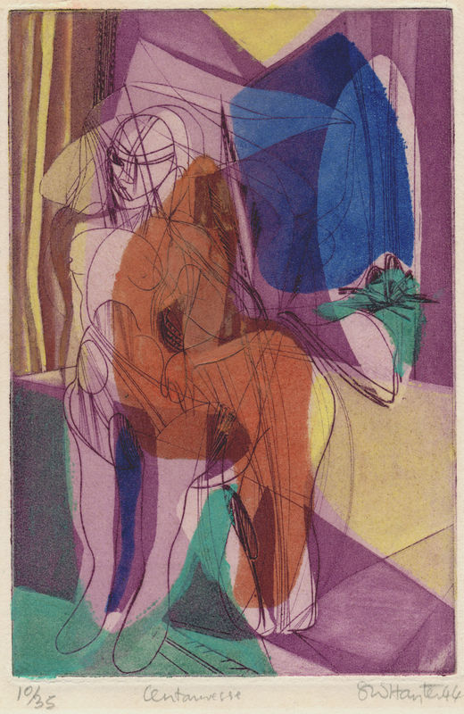 Centauresse by Stanley William Hayter