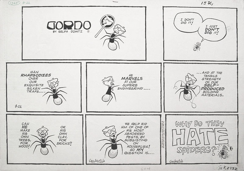 Gordo (8 panel Sunday strip for September 22) Selph Dowtz by Gus Arriola