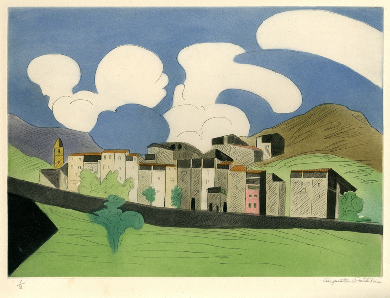 Rigaud, French Riviera by Augusta Payne Rathbone