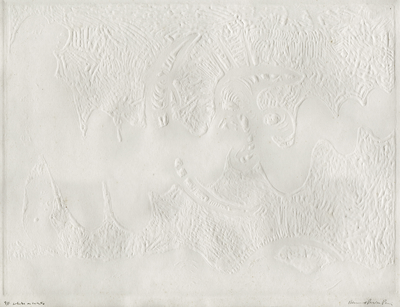 White on White (from the Hosannah Suite) by Harold Persico Paris