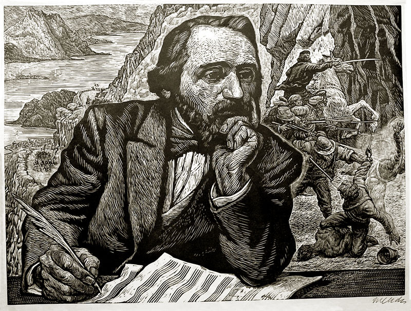 Verdi (Homenaje a Verdi) by Leopoldo Mendez