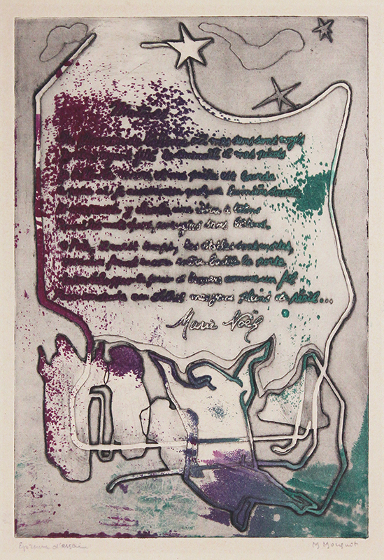 Matines (poem by Marie Noël) by Magdeleine Mocquot