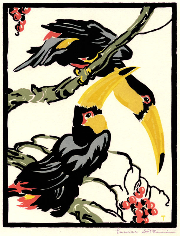 Toucans by Louise D. Tessin