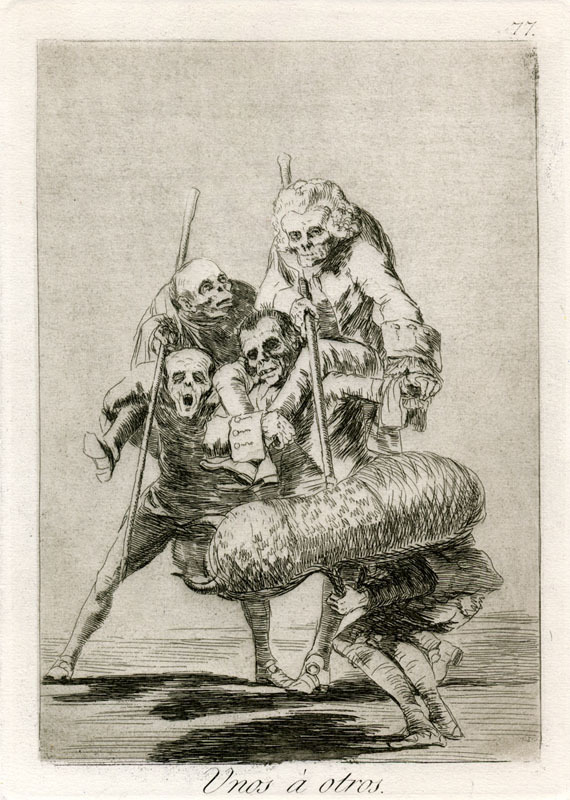 Unos a Otros (What One Does to Another) by Francisco Goya