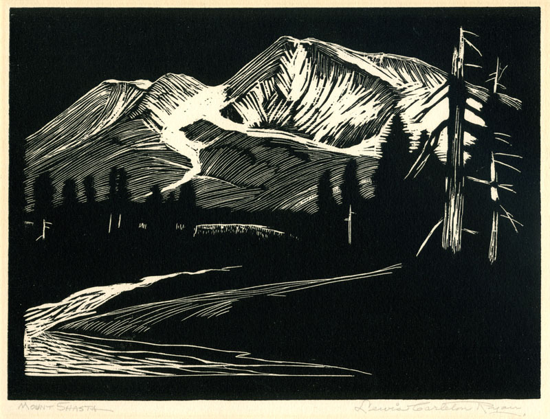 Mount Shasta by Lewis Carleton Ryan