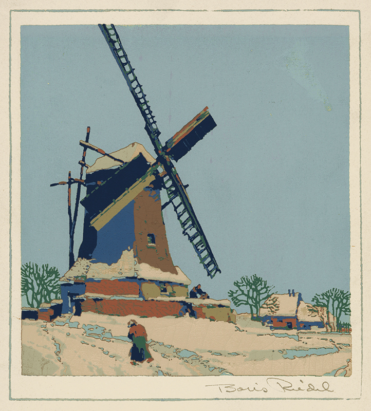 Untitled (windmill) by Boris Riedel