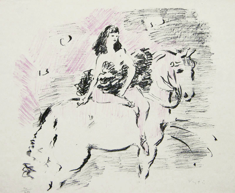 Equestrienne from Le Cirque by Marcel Vertes