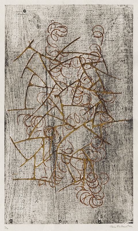 Untitled abstraction (extroverted impression) by Claire Falkenstein