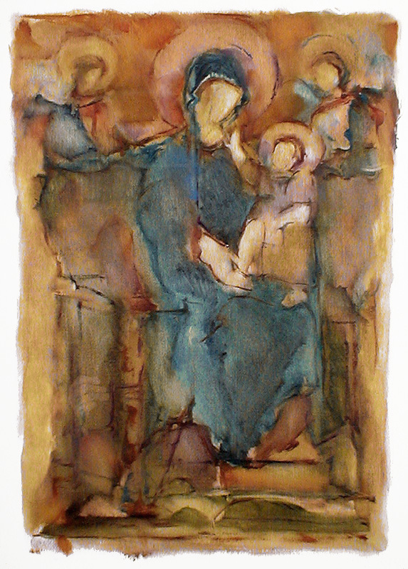 Madonna and Child from the   Madonna Series by James Mahlon Rosen
