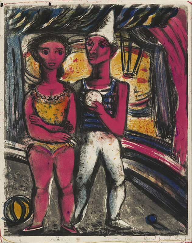 Acrobats by Misch Kohn