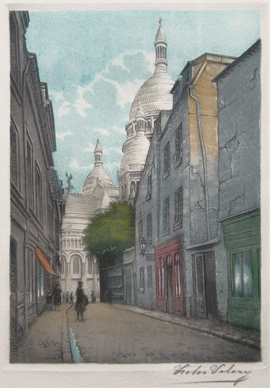 Le Sacre Coeur Montmarte by Victor Valery