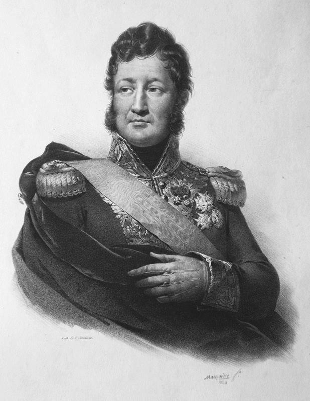 Portrait of Louis Philippe d'Orleans by Jean-Baptiste Mauzaisse