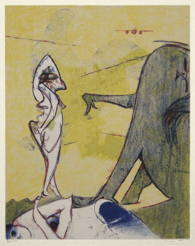 Composition Surrealiste (Hommage a Max Ernst) by Dorothea Tanning