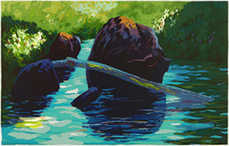 Upper Park, Late Afternoon by Waif Mullins