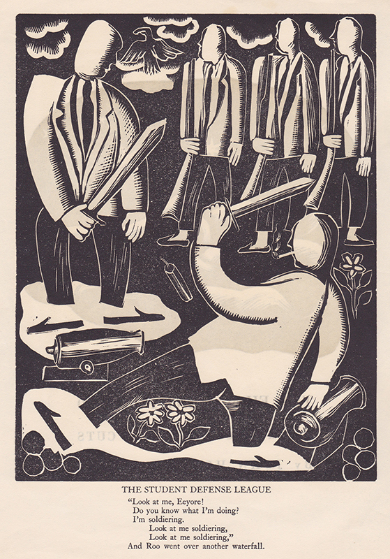 The Firmament for 1940 (portfolio of 8 linocuts) by John Holabird