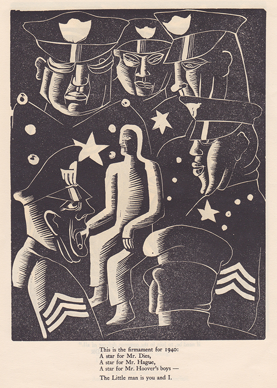 The Firmament for 1940 (portfolio of 8 linocuts) by John Holabird