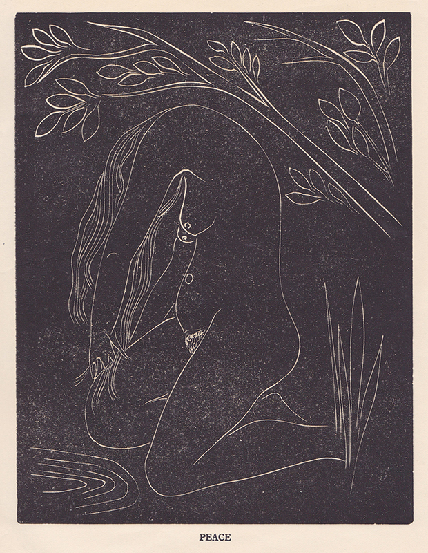 The Firmament for 1940 (portfolio of 8 linocuts) by John Holabird