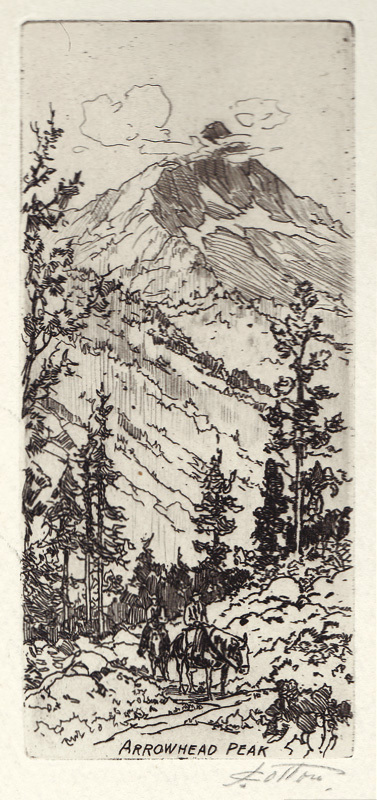 Arrowhead Peak by John Wesley Cotton