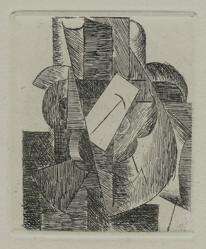 LHomme au Chapeau (from Du Cubisme, 1947) by Pablo Picasso