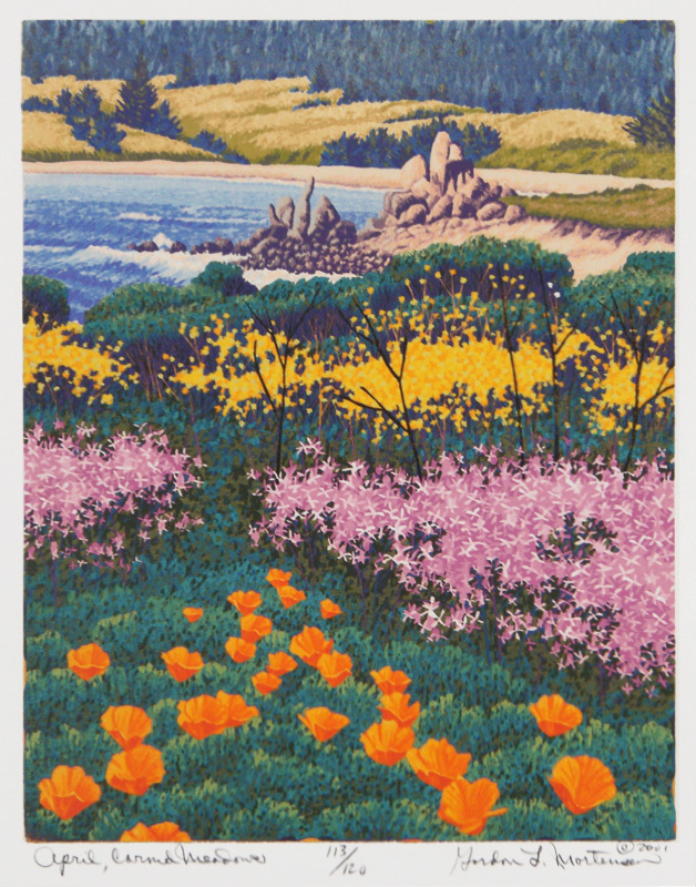 April, Carmel Meadows by Gordon Louis Mortensen