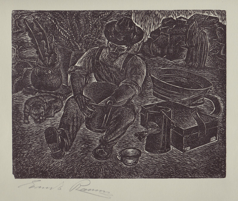 El Hojalatero (Tinner) from the portfolio Vida en mi Barriada by Everardo Ramirez