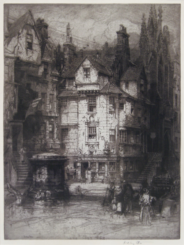 John Knoxs House by Hedley Fitton