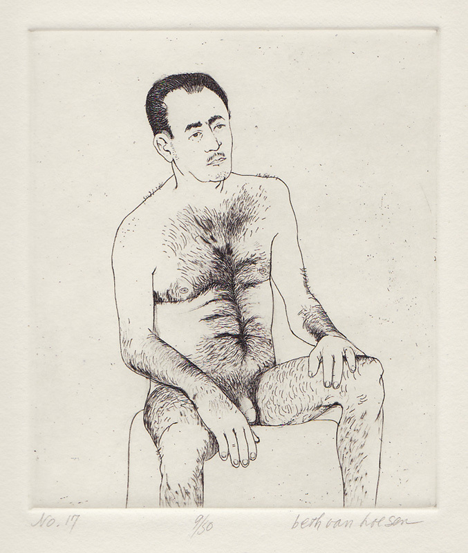 Chest Patterns II: No. 17 from The Nude Man by Beth Van Hoesen