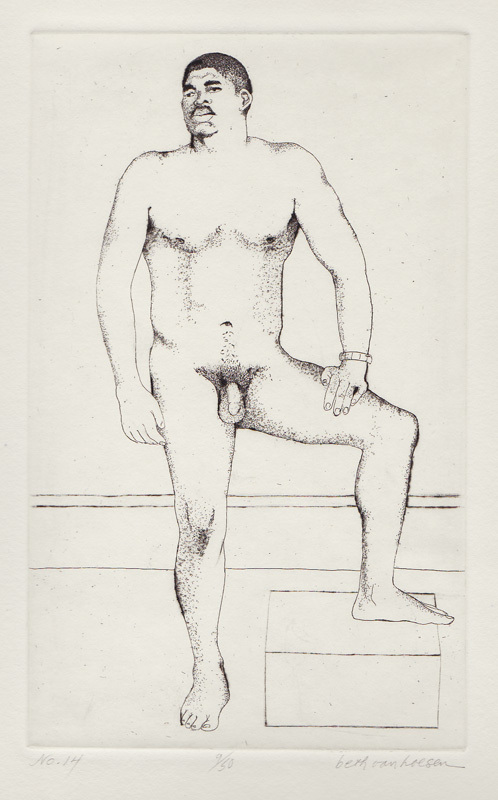 Model: No. 14 from The Nude Man by Beth Van Hoesen