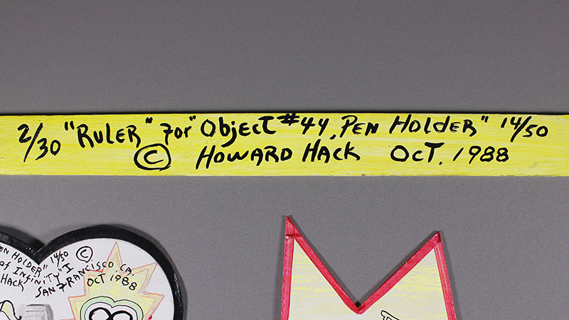 Object #44 - Pen Holder and 4 objects by Howard Edwin Hack