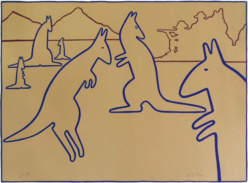 Kangaroos by Nicholas Monro