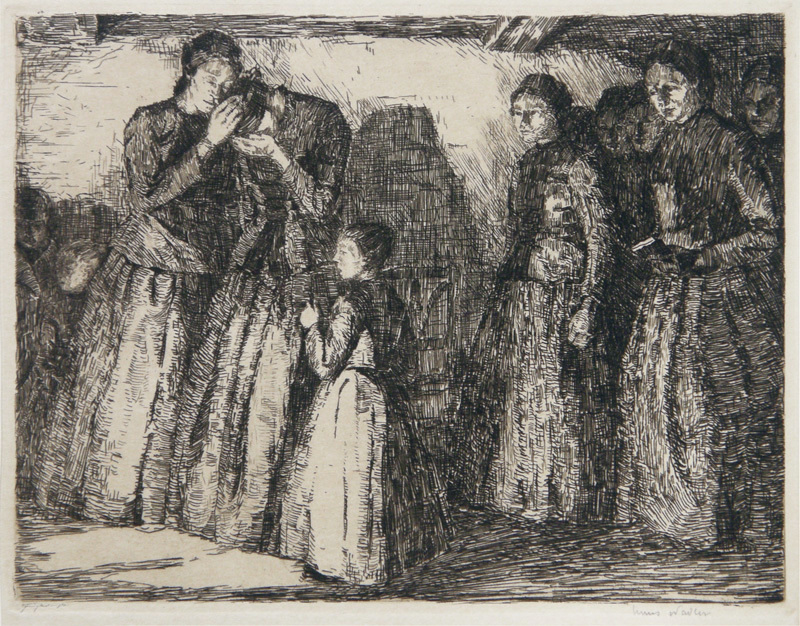 Vor dem Abschied (Before the Farewell) by Hans Nadler